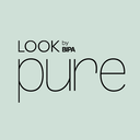 LOOK by BIPA pure – natürliche Beautyprodukte auf hellgrünem Hintergrund